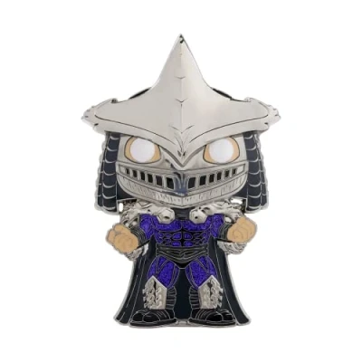 Image de Loungefly POP! Large Enamel Pin Teenage Mutant Ninja Turtles (TMNT) : Super Shredder CHASE GROUP en Émail Broche Fantaisie Mignonne à Collectionner pour les Sacs Dos et