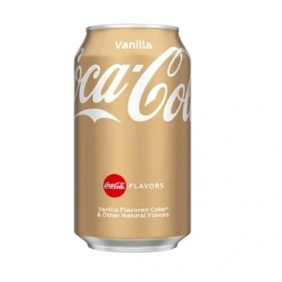 Image de Canette de Coca Cola Vanille, Vanilla, Coke, Boisson Rafraîchissante, Softdrink, Caféine, 30 cl