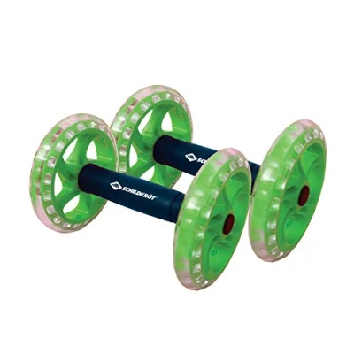 Image de Schildkröt Fitness Lot de 2 Roues Abdominales, Nouvelle Version avec roulement à Billes, Core Wheel, 960147, Multicolore, Taille Unique