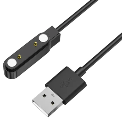 Image de PHONILLICO Chargeur Compatible avec Xplora XGO 2 Cable USB 1 mètre Remplacement Adaptateur Charge Montre