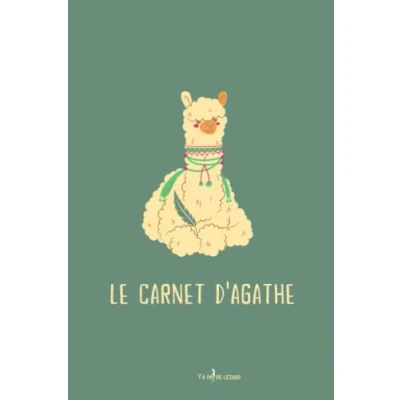 Image de Le Carnet d&#039;Agathe: de note ligné 100 pages personnalisé avec prénom : AGATHE Design LAMA
