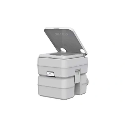 Image de SEAFLO Toilettes portables pour bateaux, camping cars, et bateau (5,3 gallons)