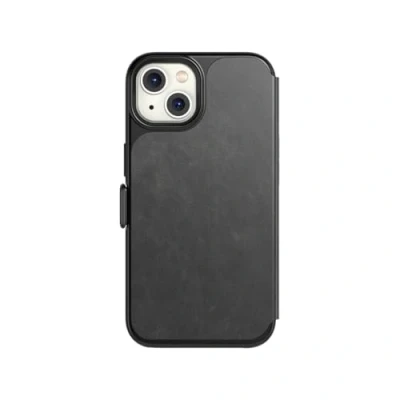 Image de tech21 Evo Wallet pour iPhone 13 Etui Portefeuille avec Espace Deux Cartes bancaires et Protection Multi Chute de 12 Pieds Noir