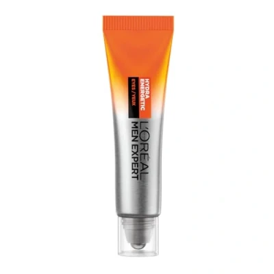 Image de L&#039;Oréal Men Expert Roll On Anti Cernes &amp; Poches pour Homme Hydrate illumine Concentré en Vitamine C Caféine Usage Quotidien Hydra Energetic 10 ml