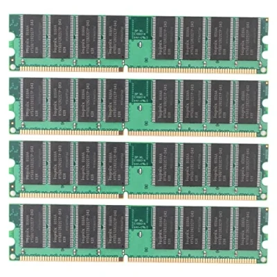 Image de Pavewood 4X DDR 1 Go de Mémoire PC Ram DDR1 Desktop PC3200 400 MHz 184 Broches Module D&#039;Ordinateur Non ECC