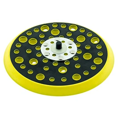 Image de 1 x SabreCut OSSCDA001 150 mm 5/16 Filetage 54 Trous Densité Moyenne Aléatoire Ponceuse Orbitale Crochet et Boucle Compatible avec Mirka CEROS DEROS