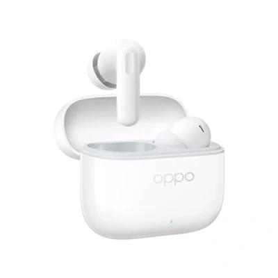 Image de OPPO Enco Buds3 Pro Écouteurs True Wireless, 54 h d&#039;autonomie, Pilote Dynamique de 12,4 mm, BT 5,4, Commandes tactiles, Annulation du Bruit Passif, Android et iOS, IP55, [Version Italienne], Blanc