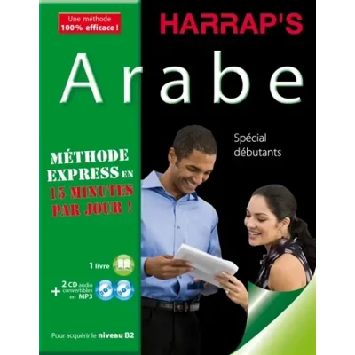 Image de HARRAP&#039;S METHODE EXPRESS ARABE Livre + 2 CD d’occasion Bon