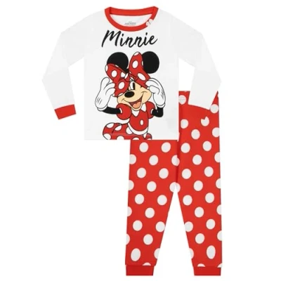 Image de Disney Minnie Mouse Ensemble De Pyjamas Fille, Multicolore, 2 3 ans
