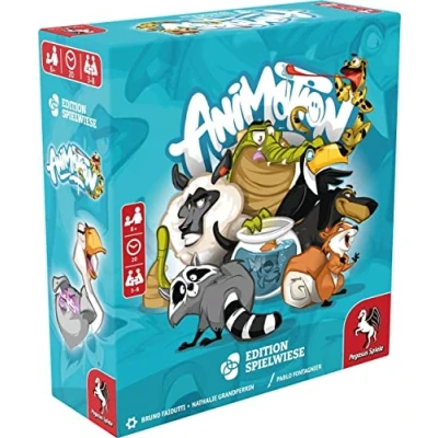 Image de ANIMOTION Spielwise Jeu de société devinette mimes Ju Familial