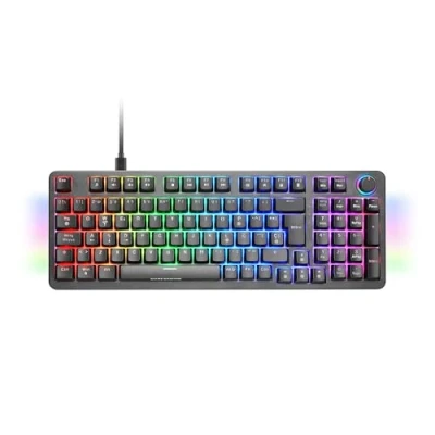 Image de Mars Gaming MKPROYES clavier Jouer USB QWERTY Espagnole Noir Neuf