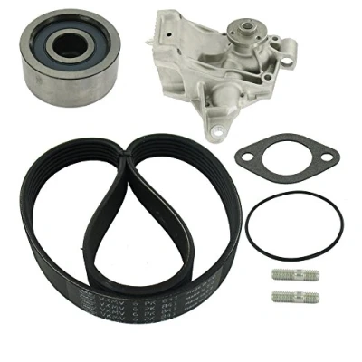 Image de SKF VKMC 36117 Pompe à eau+Jeu de courroie trapézoïdale nervures avec joints goujon fileté RENAULT: MASTER 2 Kasten