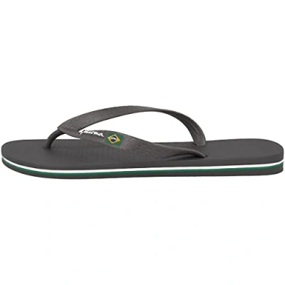 Image de Ipanema CLAS Brasil II Ad, Tongs Homme, Multicolore (Dark Grey/Grey 8722), 41/42 EU