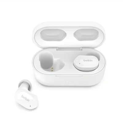 Image de Belkin SOUNDFORM Play Casque True Wireless Stereo (TWS) Ecouteurs Bluetooth Blanc Neuf