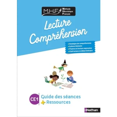 Image de MHF Lecture compréhension CE1 Guide des séances + ressources (Pochette)