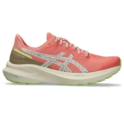 Image de Asics GT1000 13 TR Chaussures de running sur route, Femme, Taille: 38, Nature bathing/guava Tissu / matière synthétique