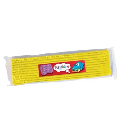 Image de Pâte à modeler jaune 400 g pour animateurs professionnels et maquettistes, ne sèche jamais, sculptures, maquettes animations stop motion
