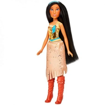 Image de Disney Princesses, Poussière d&#039;étoiles, poupée Pocahontas avec Jupe et Accessoires, Jouet pour Enfants, à partir de 3 Ans