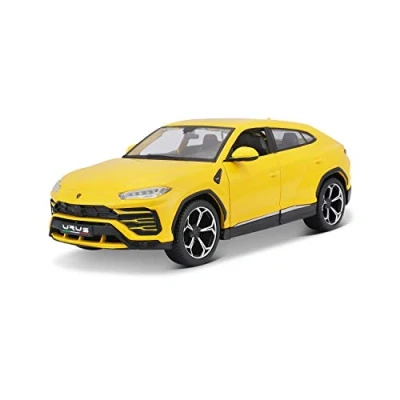 Image de Bauer Spielwaren Maisto Lamborghini Urus 531519Y Modèle de Voiture à l&#039;échelle 1:24 Portes Ouvertes Jaune 20 cm