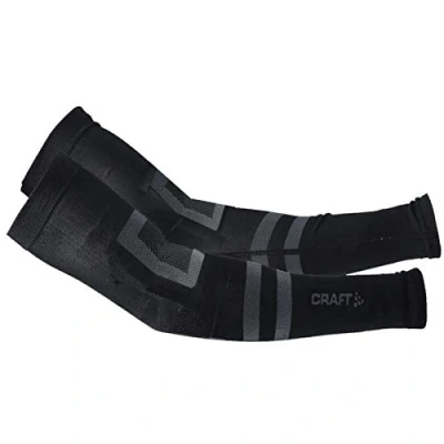 Image de Craft Manchettes de vélo 3D Running. Mixte Adulte, Noir, FR : M (Taille Fabricant B: M/L)