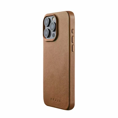 Image de MUJJO Leather Case with MagSafe iPhone 15 Pro Max brun CL 041 TN