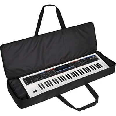 Image de Kabalo Sac de transport rembourré noir pour clavier électrique avec 61 touches protection
