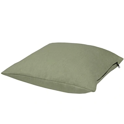 Image de POKAR Coussin pour Palettes Euro 1x Petit 40 x 40, en Mousse formée à Froid, très Confortable, Canapé de Jardin, Intérieur et Extérieur, sans Palette, Vert