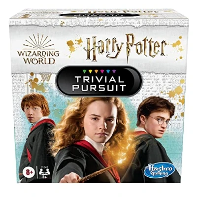 Image de Trivial Pursuit Harry Potter, Jeu de société questions réponses compact, 600 questions, Hasbro Gaming, Wizarding World, Dès 8 ans