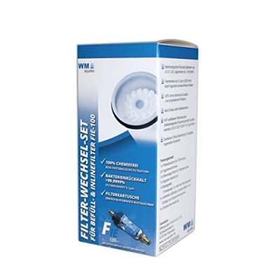 Image de WM aquatec filtre cartouche remplacement pour le eau de remplissage FIE 100 élimine les agents pathogènes (bactéries, champignons &amp; légionelles) jusqu&#039;à 99,9999% sans chimie