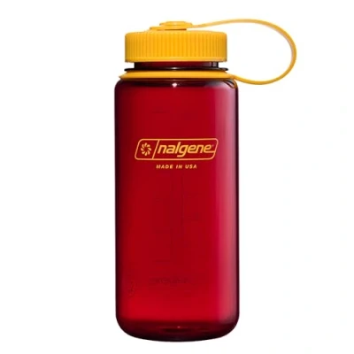 Image de Nalgene Bouteille d&#039;eau légère en Tritan sans BPA incassable pour randonnée, gym, 473,6 g, large ouverture, laker