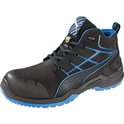 Image de Abus 634200.48 Krypton Blue Chaussures de sécurité Mid S3 ESD SRC Taille 48