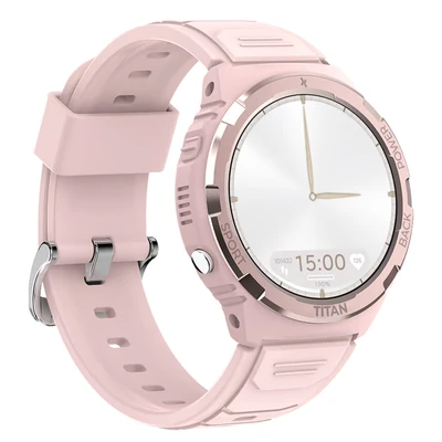 Image de Montre Connectée FW100 IP69 5ATM Verre Gorilla 3 Modèle Titan Valkiria Maxcom Rose