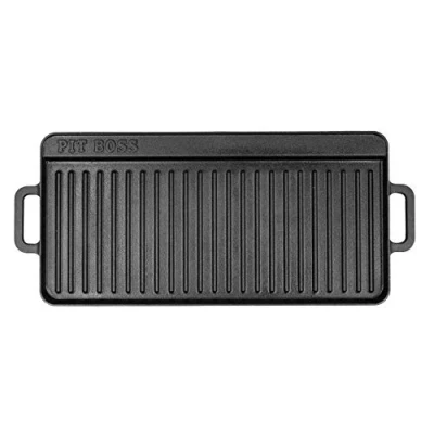 Image de Plaque de cuisson plancha réversible en fonte Pit Boss