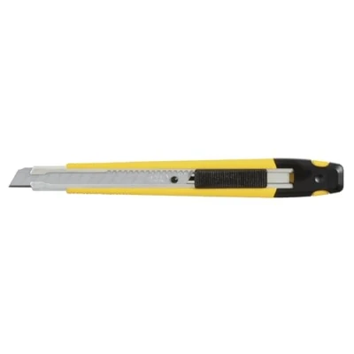 Image de OLFA Cutter A 1 , Acier Inoxydable, noir et jaune, 13,5 x 1,8 0,6 cm
