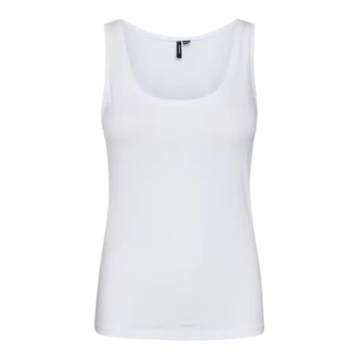 Image de VERO MODA Vmlulu SL Noos Débardeur, Blanc éclatant, XL Femmes