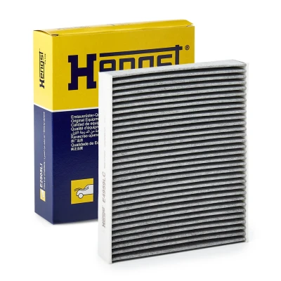 Image de HENGST FILTER E4959LC Filtre d&#039;habitacle à charbon actif 217 186 30 TOYOTA: C HR, RAV4 V, Corolla XII Break, LEXUS: ES VII, RX IV, UX