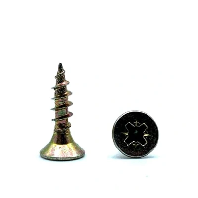 Image de DOJA Barcelona Vis a Bois Tete Fraisee 100 cruciforme 4x20 mms+Embout PZ2 d&#039;Assemblage pour aggloméré à Autotaraudeuses Autoperceuses