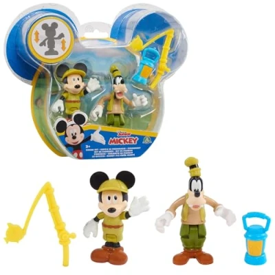 Image de Mickey, 2 Figurines Articulées 7,5 cm avec Accessoires, Différents Modèles Disponibles, Jouet pour enfants Dès 3 ans, Mcc04