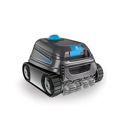 Image de Robot Piscine électrique CNX 10 Zodiac pour 9 x 4 m. Nettoie Fond, parois et Ligne d’Eau. Aspiration cyclonique agilité Tout Terrain. Câble de 15 m + Filtration Fine