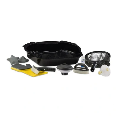 Image de EXIT Toys Kit de Démarrage pour Spa Maintient l&#039;Eau Propre Inclus un Bain Pieds Antidérapant &amp; une Lampe LED Flottante des Produits Nettoyage Contrôle la Qualité