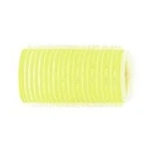 Image de Sibel Sachets en plastique Cheveux Bigoudis auto agrippants 32mm jaune