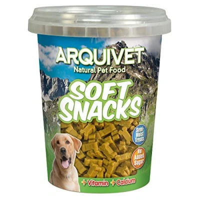 Image de ARQUIVET Soft Snacks Petits os de poulet 300 g collations, chuches, bonbons, prix et récompenses pour chiens nourriture semi humaine complémentaire