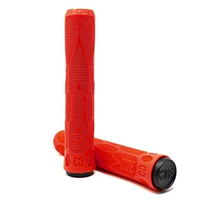 Image de Poignées Trottinette CORE Rouge Confortables Antidérapantes Design moderne