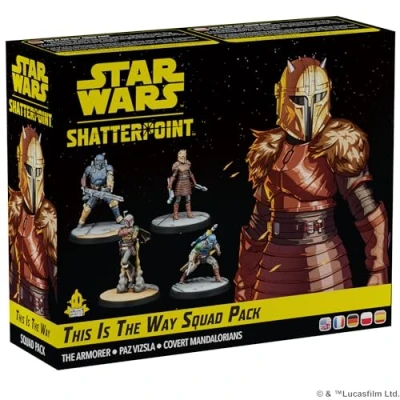 Image de Star Wars Shatterpoint This is The Way Squad Pack Jeu de Figurines Table, stratégie pour Enfants et Adultes, à partir 14 Ans, 2 Joueurs, 90 Minutes Lecture, fabriqué par Atomic Mass