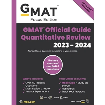 Image de Gmat Official Guide Quantitative Review 2023: Book + Online Question Bank