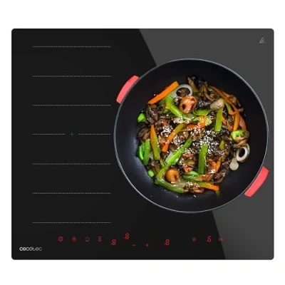 Image de Cecotec Plaque Induction Avec Zone Flex 32 cm Extra Large Bolero Squad I 3600 FullFlex. à 3600W, Contrôle Tactile, Keep Warm, Kid Lock, design noir élégant