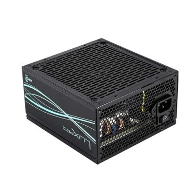 Image de Aerocool LUXPRO750, Alimentation 750W, Certifié 80Plus Bronze 230V EU, Efficacité +88%, Condensateurs Japonais 105C, Ventilateur FDB 14cm avec Technologie APFC, Garantie 5 Ans, Noir