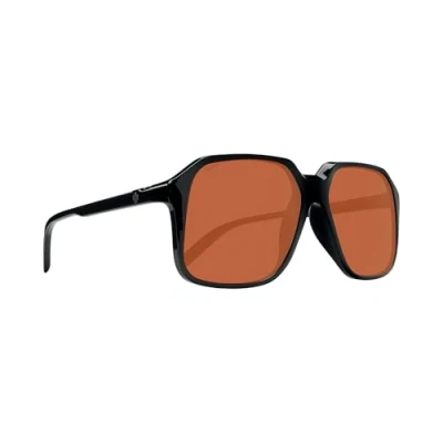 Image de SPY OPTICS Hot Spot Black Orange, Lunettes de soleil, Large, Mixte Adulte