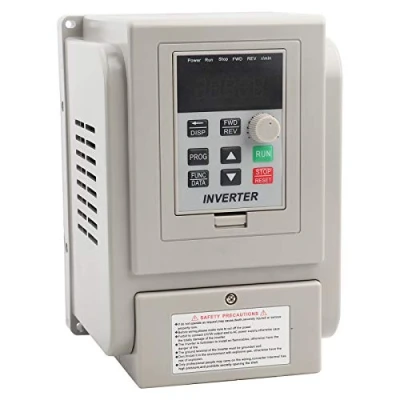 Image de Convertisseur de fréquence, variateur fréquence VFD monophasé 220V Contrôleur vitesse pour moteur CA triphasé 4 kW