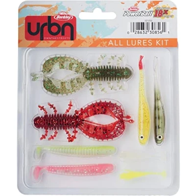 Image de Berkley URBN Kit All Lures Softbait (8pcs) Shad